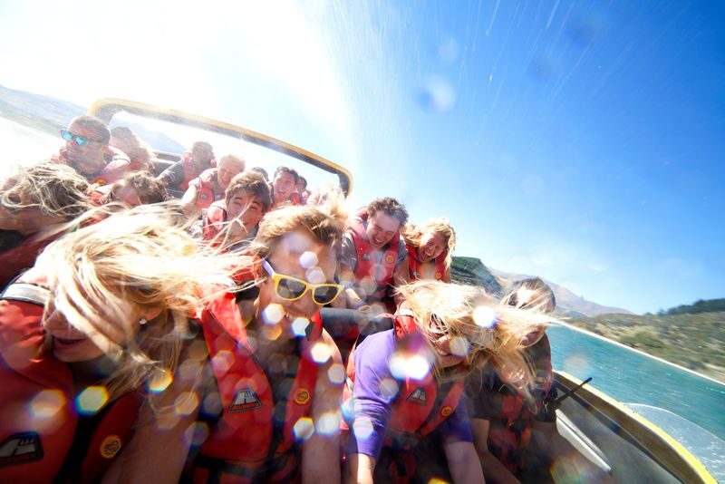 1 Hour Shotover River and Kawarau River Jet Boat Ride - Kawarau River: spins and green water