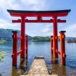 1-Person Tour: Mt. Fuji Classic Route Day Trip | Mt. Fuji Land, Sea, and Air Owakudani, Lake Yamanaka, Oshino Hakkai Day Trip with Ropeway | Departure from Tokyo - At Hakone Shrine, start with the water torii