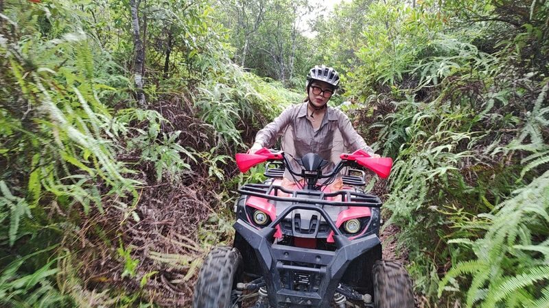 10KM ATV Explore Jungle By DBamboo Kamp Attraction - Getting comfortable on the ATV