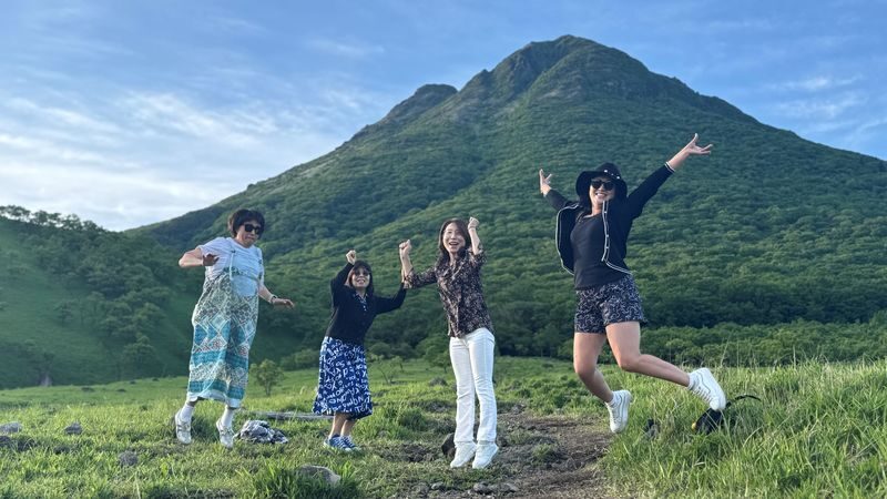 2-Hour Yufuin Tour - At the Mt. Yufu trailhead