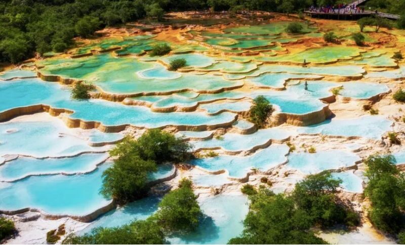 3-Day Chengdu Huanglong Jiuzhaigou Exploration Tour (High-Speed Rail Round Trip) - Day three’s quieter stops and return train