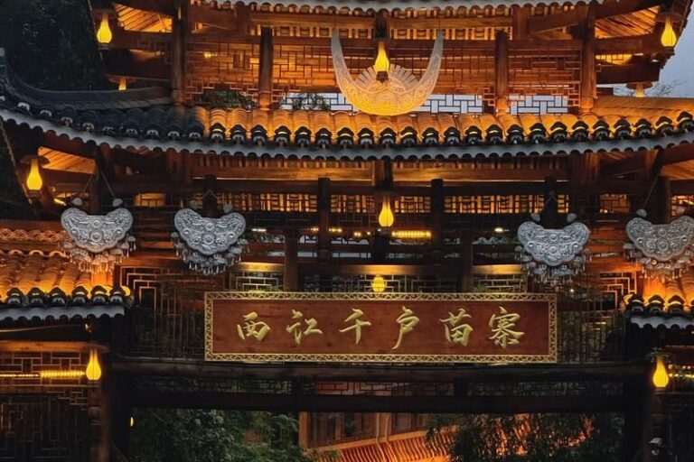 3-Day Tour of Huangguoshu Waterfall, Libo Xiaoqikong, and Xijiang Qianhu Miao Village in Guizhou (Miao Long Table Feast) - Day one: Xiaoqikong’s bridges, pools and waterfalls