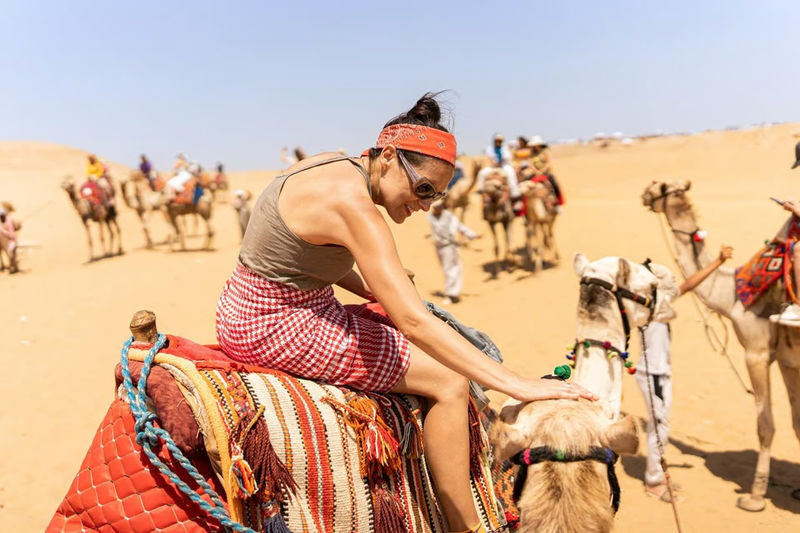 4x4 Desert Safari with Sandboarding and Camel Ride in Cairo - Waterfalls and the dark face of Mudawara Mountain