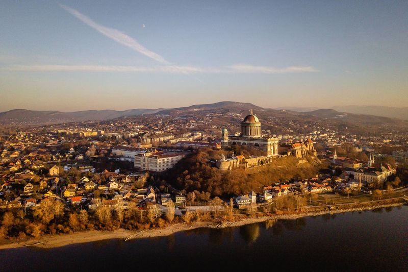 9-Hour Danube Bend Day Tour - Visegrád: a view, lunch and a castle in the distance