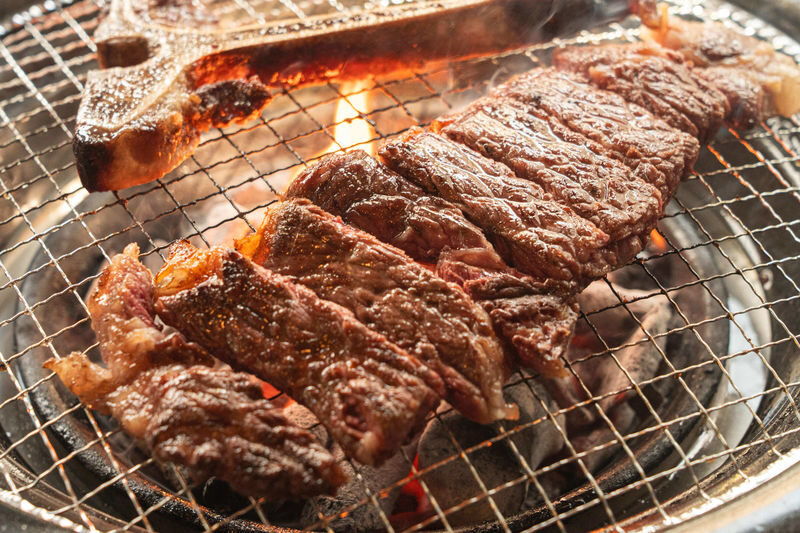 A Gourmet Korean BBQ & Dry-Aged Hanwoo Experience with a Chef - The set meal, from Hanwoo to banchan