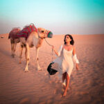 Abu Dhabi Desert Half-Day Camel Trek Adventure - Meeting the camels and getting settled