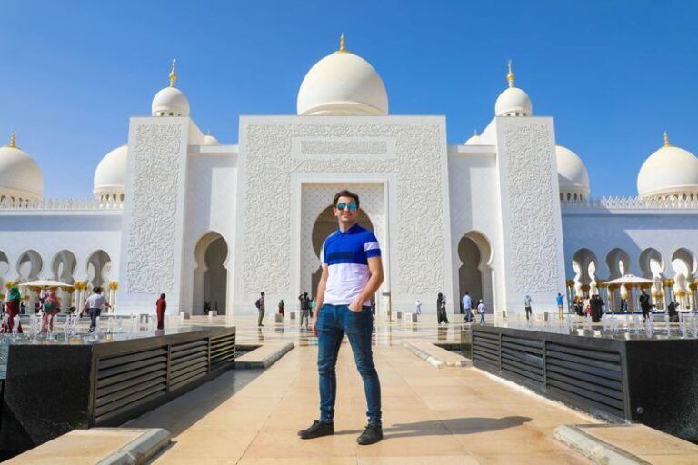 Abu Dhabi Sheikh Zayed Mosque Half-Day Guided Tour - Two hours inside Sheikh Zayed Grand Mosque