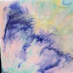 Acrylic Pour Workshop in Singapore - Making your canvas, from first instructions to finished design