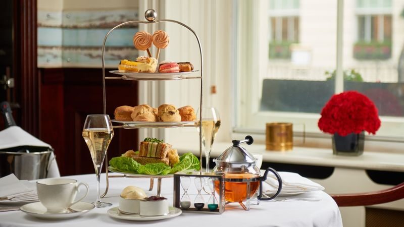 Afternoon tea at the Milestone Hotel in London - What arrives at the table