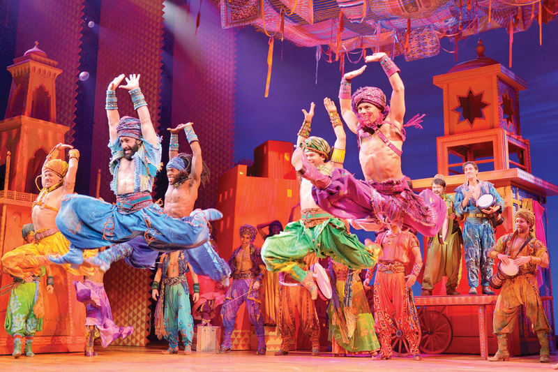 Aladdin Broadway Show Ticket in New York - The Genie and the show’s comic pulse