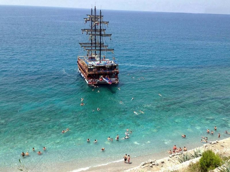 Alanya Full-Day Catamaran Tour with Local Food - Swimming stops are the heart of the day