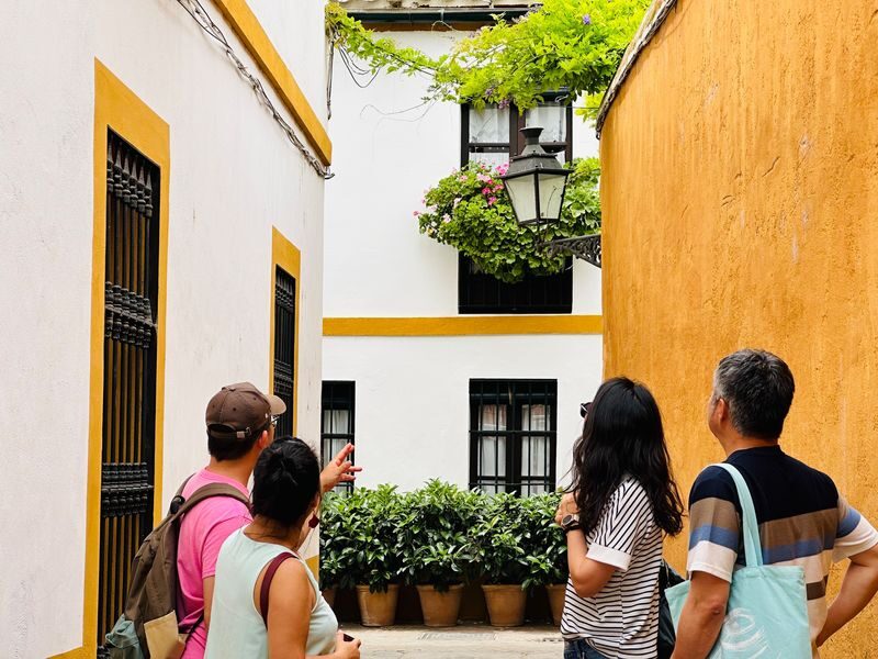 Alcazar & Highlights of Seville Day Tour - Plaza de España: a grand start, with sun to match