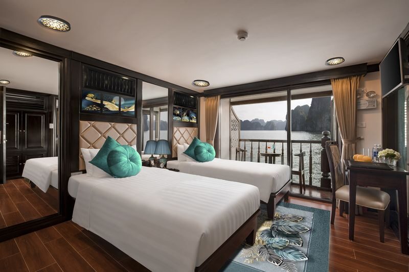 Alisa Premier Luxury 2D1N Cruise: Ha Long Bay, Sung Sot, Ti Top - Ti Top Island: beach time or a climb