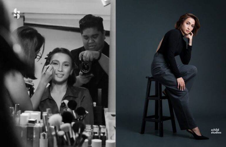 All In Professional Portrait Photoshoot Experience by Schild Studios - Styling, makeup, and the studio closet