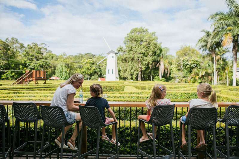 Amaze World Ticket - Sunshine Coast - Timber, rope and tyre mazes add variety