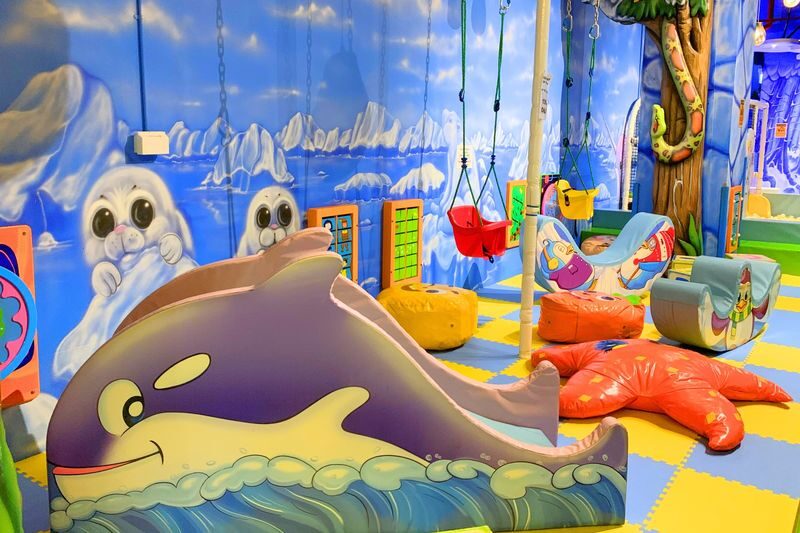 Amazonia Ticket in Singapore - The ice theme, ball pit, and Impact Wall