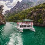 Antalya Green Canyon Full-Day Cruise with Swims - Swimming from a lake platform