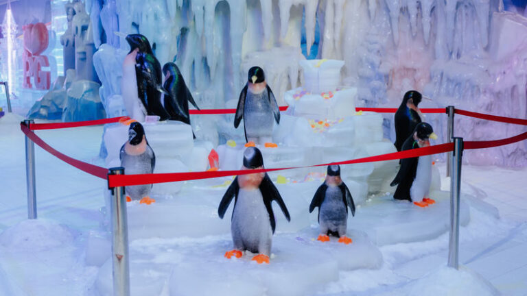 Antarctic Snow World Ticket in Penang - Getting dressed for the cold room