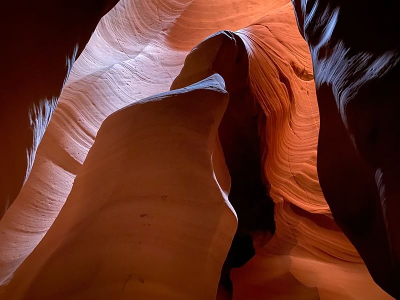 Antelope Canyon X and Horseshoe Bend Tour-Cozy bus with WIFI - Horseshoe Bend from the Rim