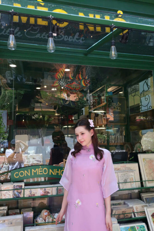Ao Dai Experience with Iconic Instagram Tour in Saigon - The Post Office, Cathedral, and City Stories