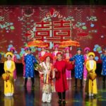Ao Dai Show Ticket in Da Nang - From royal dress to marketplace scenes