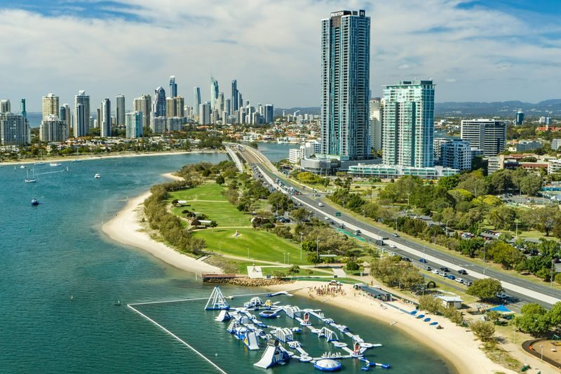 Aqua Park General Ticket in Gold Coast - Checking in on Marine Parade