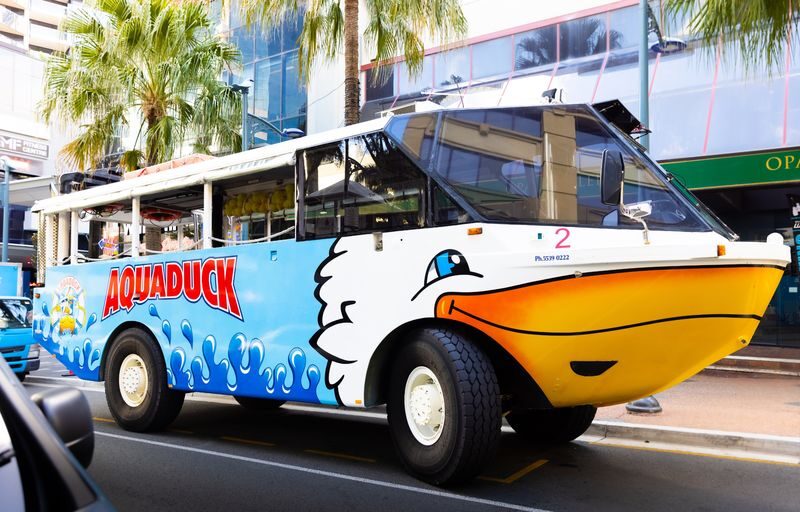 Aquaduck Safari City Guided Tour with River Cruise Experience - Cruising past waterfront sights
