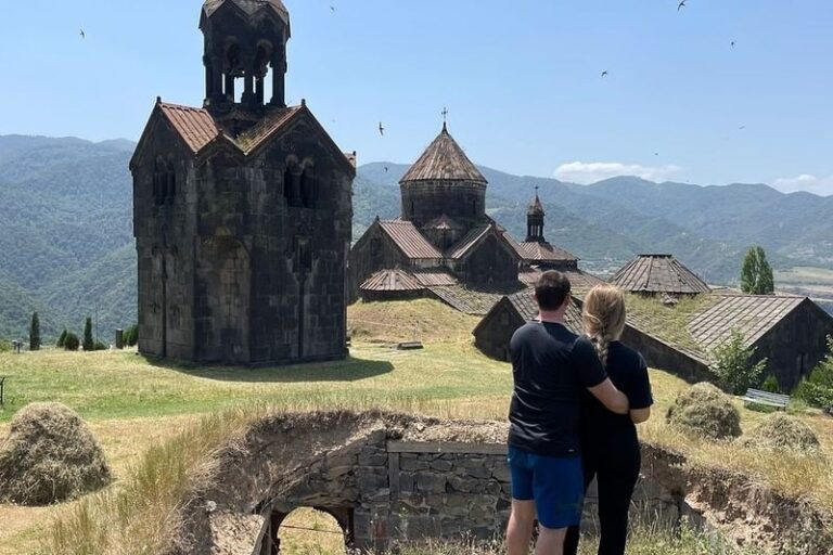 Armenia One-Day Tour from Tbilisi, including Homemade Lunch - Akhtala: frescoes inside a monastery fortress