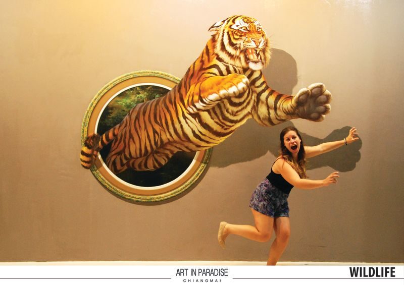 Art In Paradise Ticket Chiang Mai - What the six zones offer