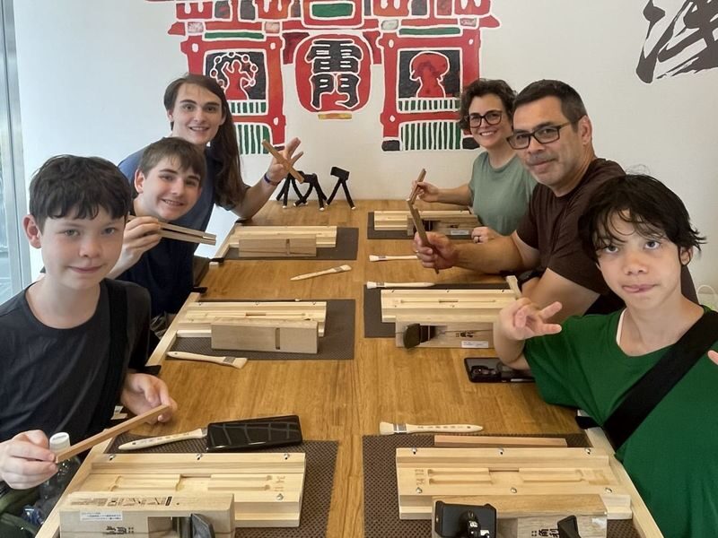 Asakusa: Create Your Own Personalized Japanese Chopsticks - From cedar blank to finished chopsticks