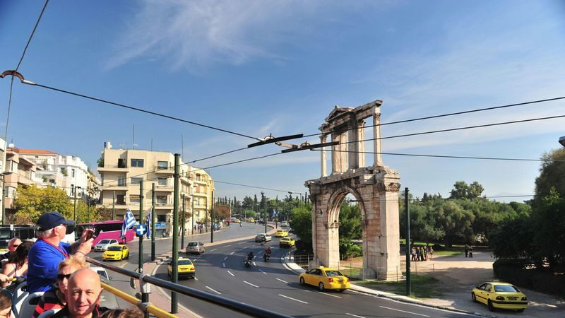 Athens hop-on hop-off bus by Sights of Athens - Piraeus adds a practical link for cruise arrivals