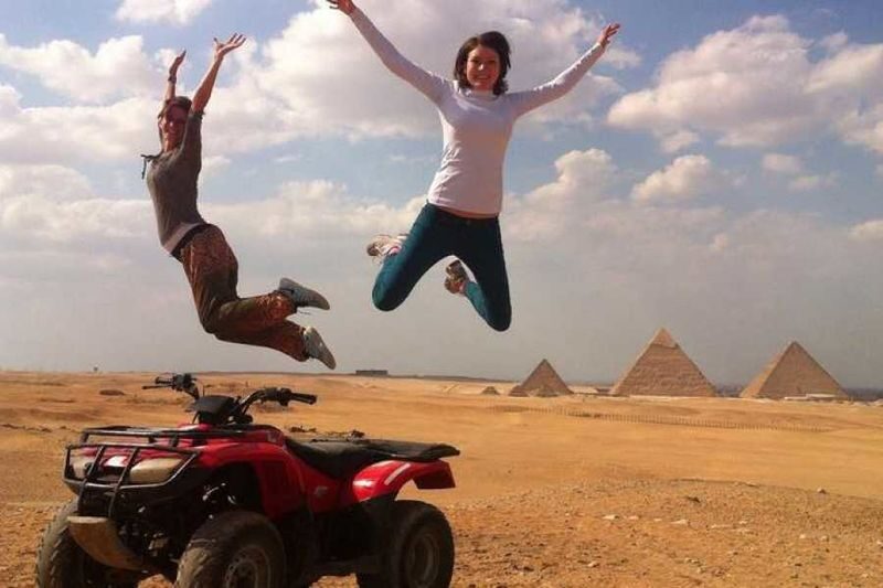 ATV Quad Bike Ride at Giza Pyramids - A two-hour ride, from pickup to return
