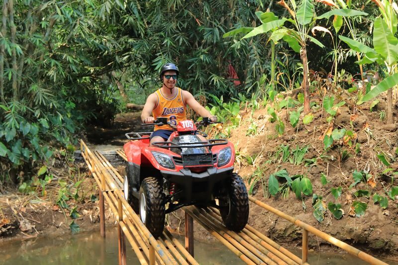 ATV Ride, Swing and Rafting Experiences in Ubud by Bali Tarantula - The ride is fun, but group pace matters