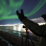 Aurora Dinner Cruise from Tromso - Leaving the harbor beside Skarven Kro