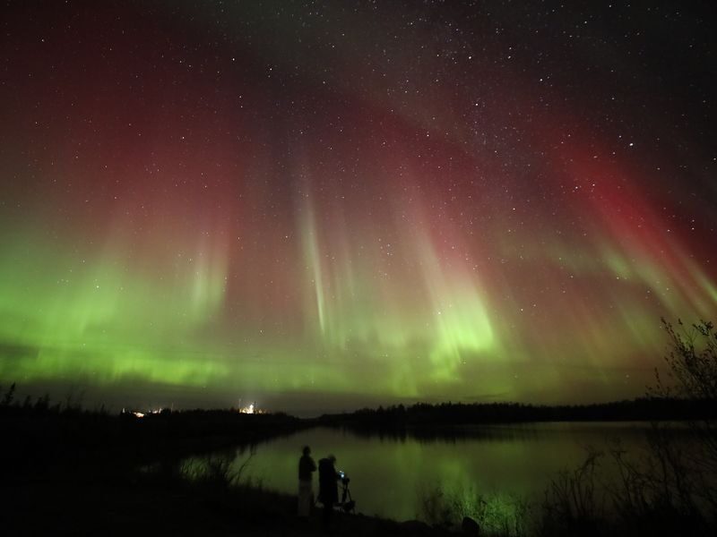 Aurora Northern Lights Chase Tour in Yellowknife - Stops that change with the weather
