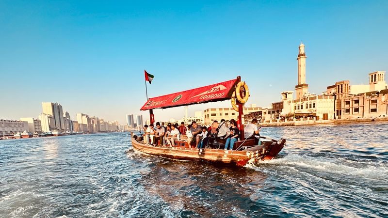 Authentic old Dubai & Souks tour with Abra ride in Dubai - Coffee and sweets turn a walk into a welcome