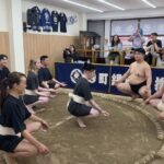 Authentic Sumo Show & Experience in a Local Tokyo Street - Hear the Rules, Then Watch the Wrestlers Work