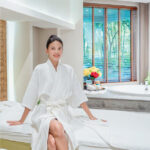 Avani Spa at Avani Pattaya Resort Experience in Pattaya - Choosing a treatment from the spa menu