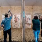 Axe Throwing Experience in Brisbane - Small tomahawks first, larger camp axes next