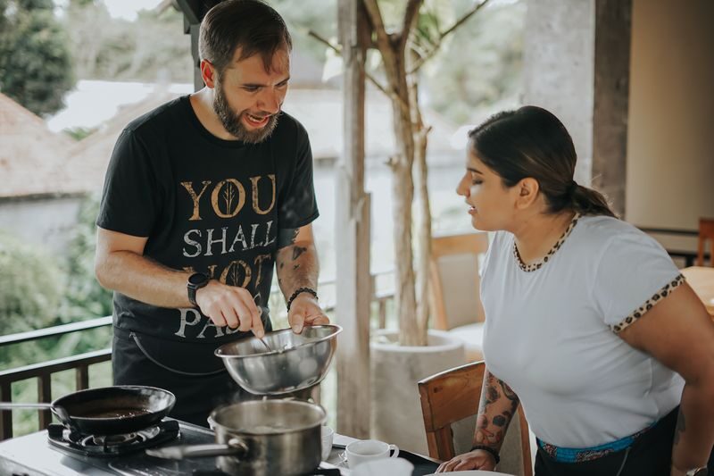 Balinese Cooking Class at The Kumbuh Restaurant Ubud - Learning with a chef, not just following a recipe