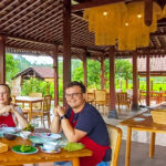 Balinese Vegan Cooking Class in East Bali with Garden Tour - Walking the organic garden