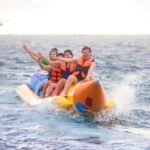 Banana Boat Ride in Boracay - A beach view from just offshore