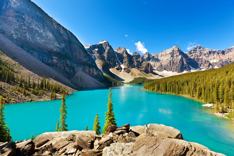 Banff Tour at Moraine Lake & Lake Louise from Canmore/Banff - The Bow Valley Parkway and Morant’s Curve