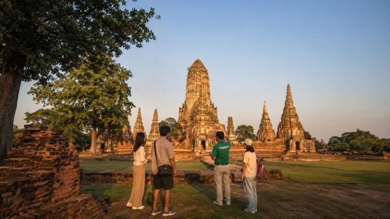 Bangkok Damnoen Saduak & Ayutthaya Full-Day Historical Tour - Maeklong Railway Market: time your visit around the train