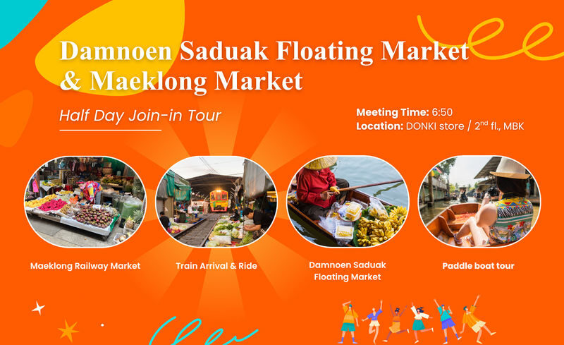 Bangkok Maeklong Railway & Floating Market Half-Day Experience - The value of a guide, driver, and planned route