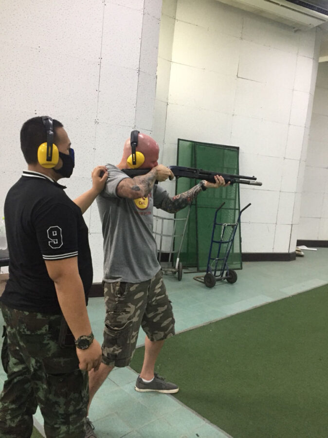 Bangkok Shooting Range Experience - What happens during the shooting session