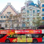 Barcelona Hop-On Hop-Off Bus Pass and Eco Catamaran Cruise - The orange route: Montjuïc, Plaça d’Espanya and Camp Nou