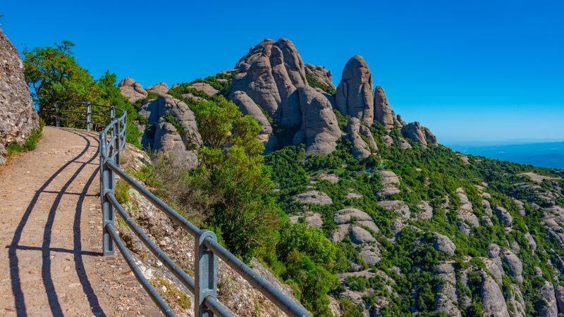 Barcelona Montserrat Monastery Half-Day Small Group Tour - The guide gives the mountain a human scale