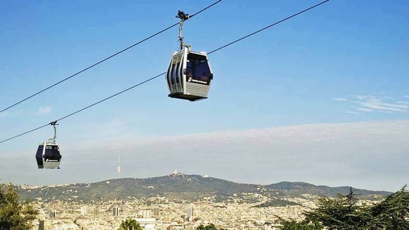 Barcelona old town and Montjuic Castle tour with cable car ride - El Raval and the Cat Statue