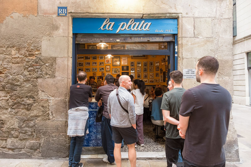 Barcelona Tapas Tour with Drinks: Hidden Taverns & Culture - El Born brings shops, pintxos and a Gothic landmark
